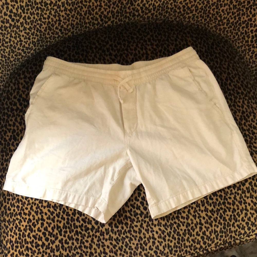 No Boundaries Cream Athletic Shorts